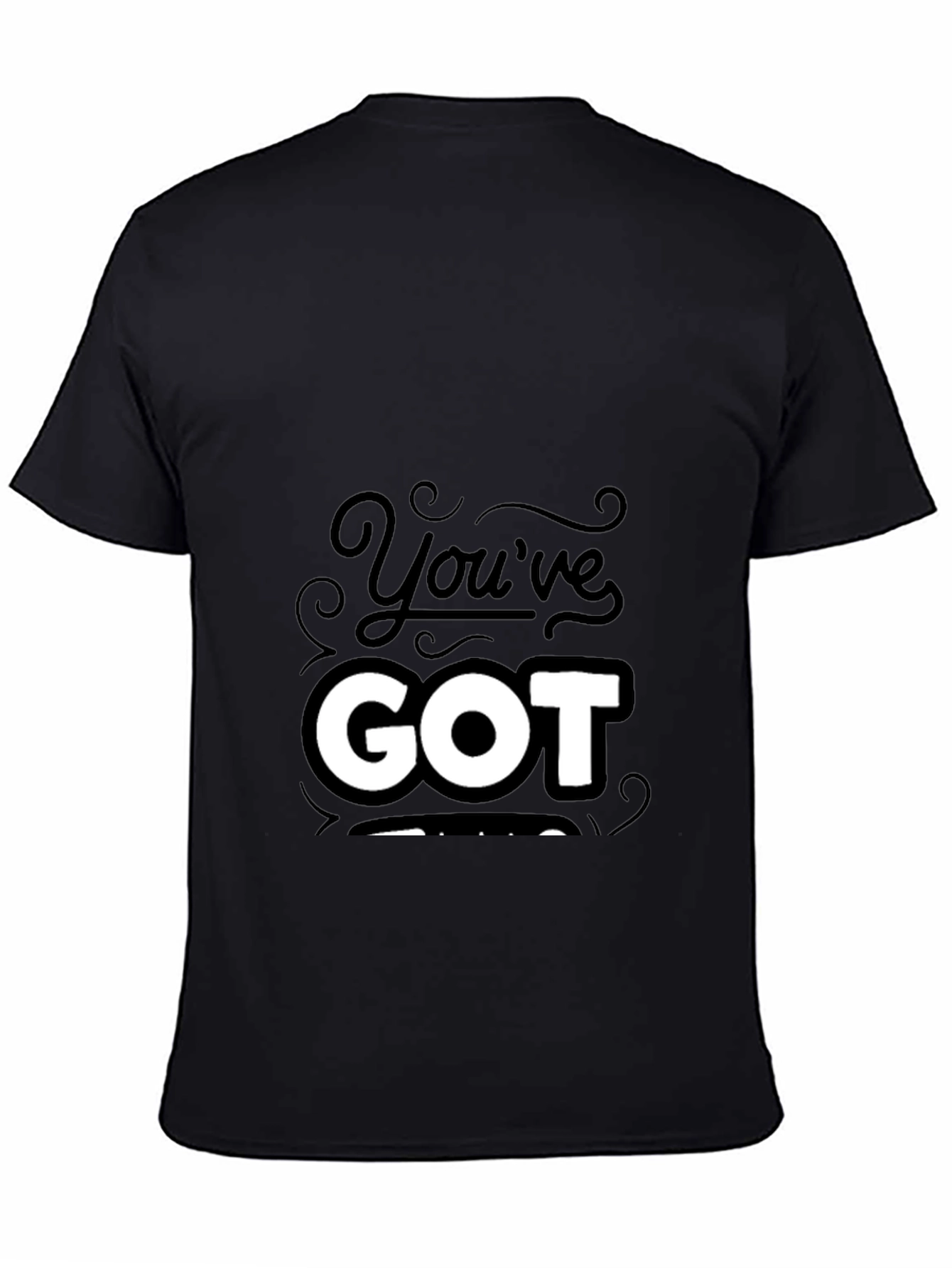 Youve Got This Black Graphic Tee