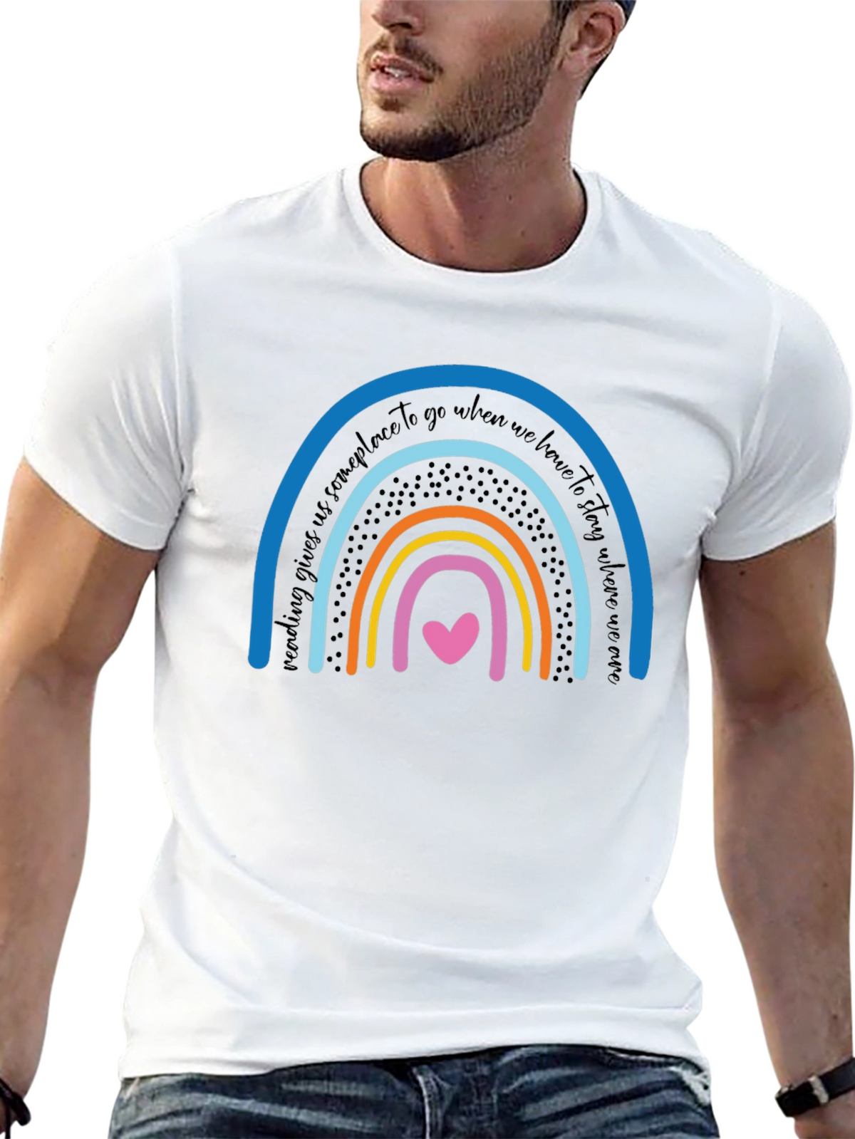 Reading Rainbow Graphic Tee