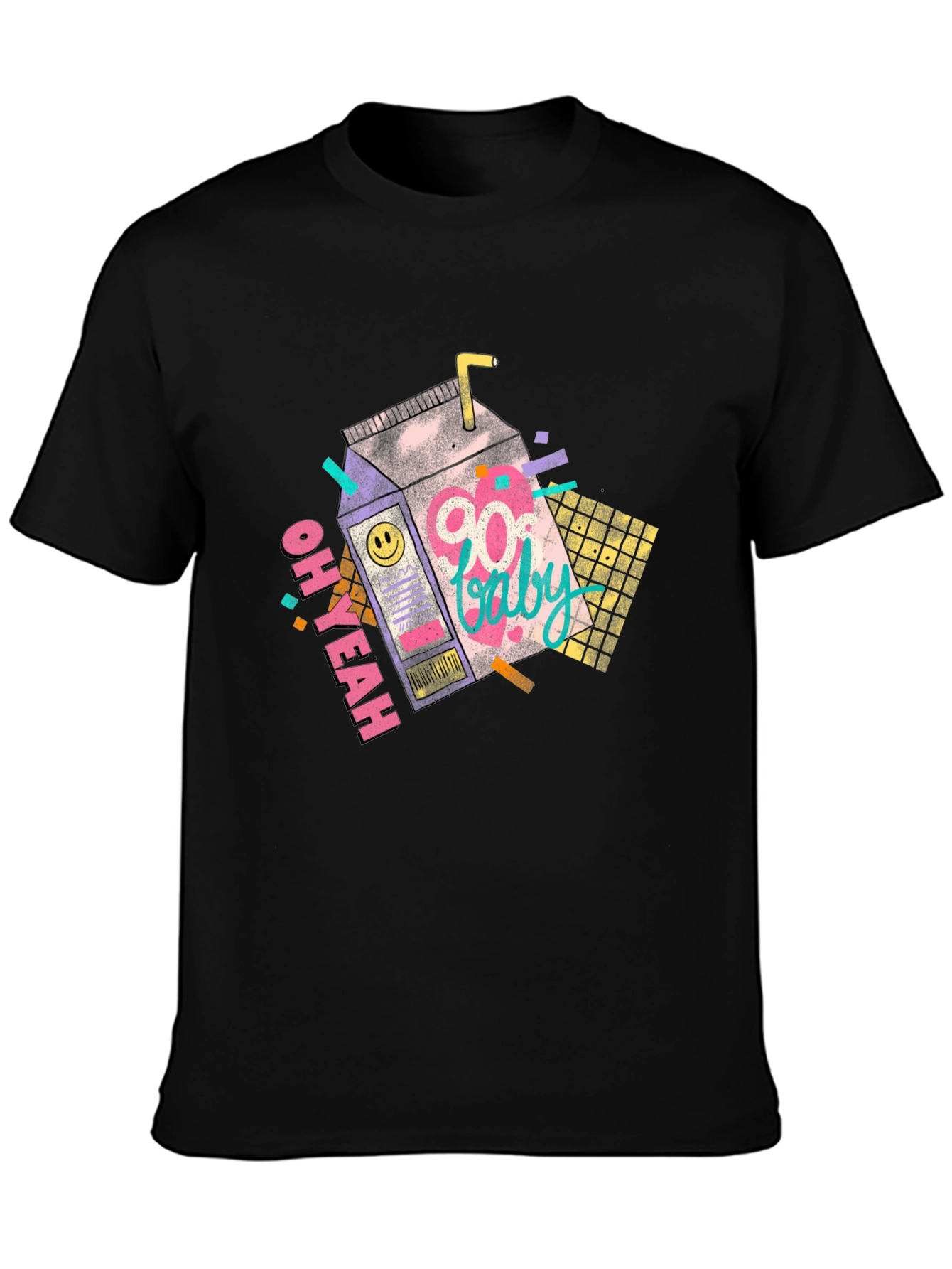 90s Baby Graphic Tee - Retro Nostalgia