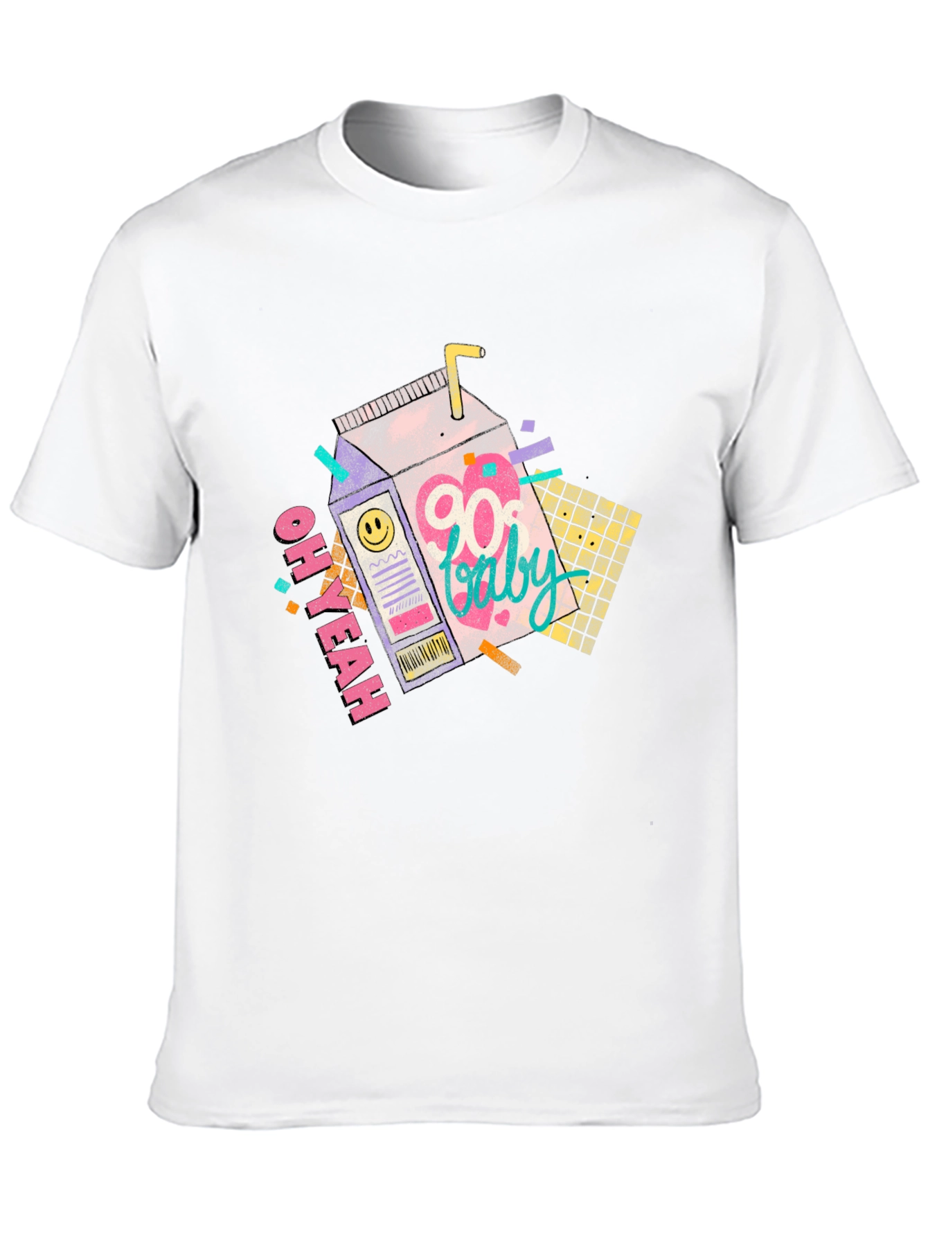 90s Baby Graphic Tee - Retro Nostalgia