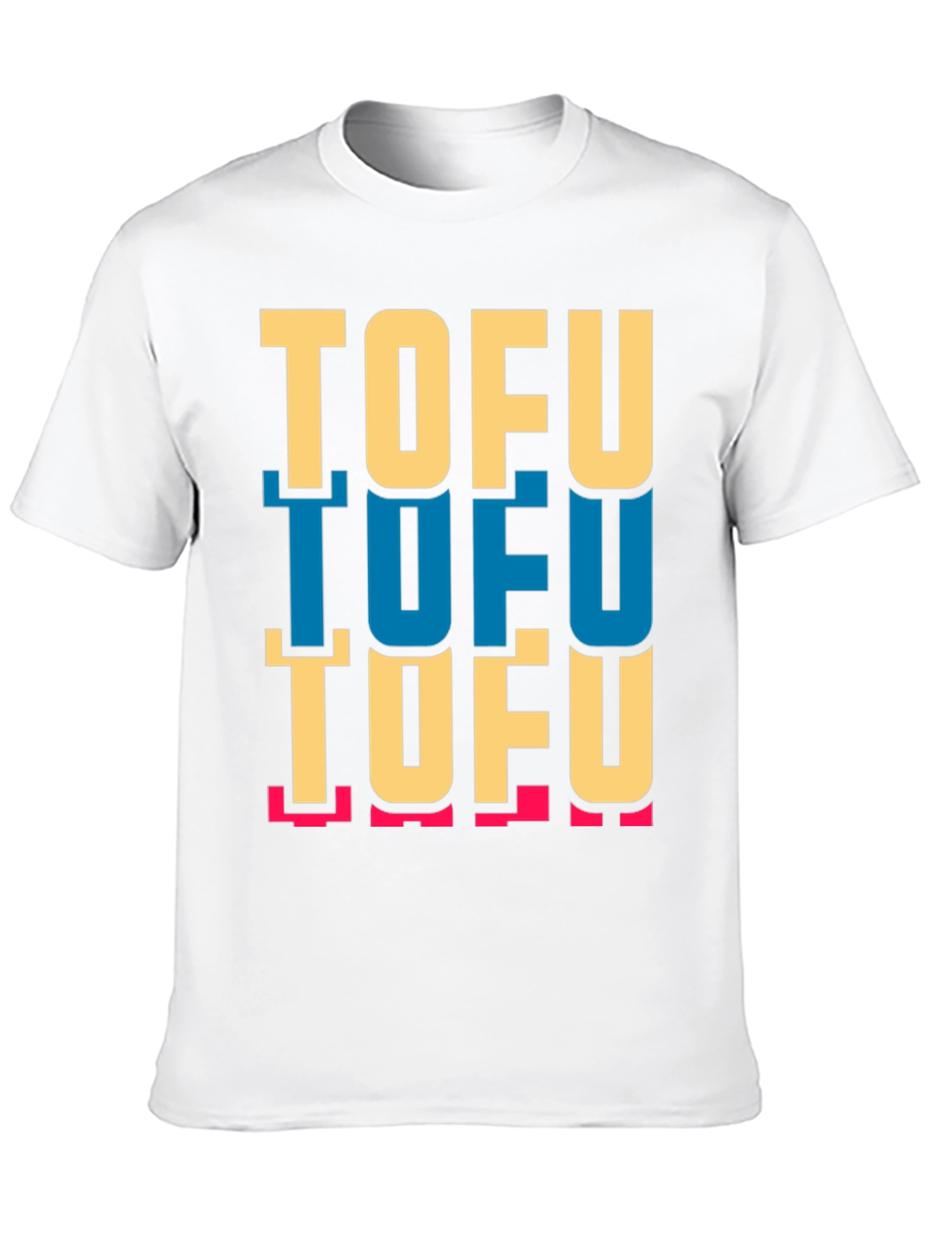 Tofu Stack Graphic Tee - Black