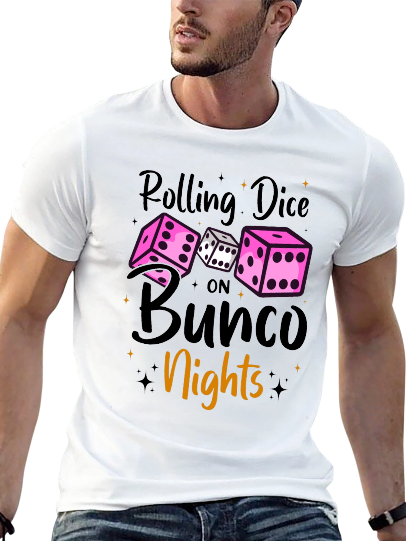 Rolling Dice Bunco Nights Graphic Tee