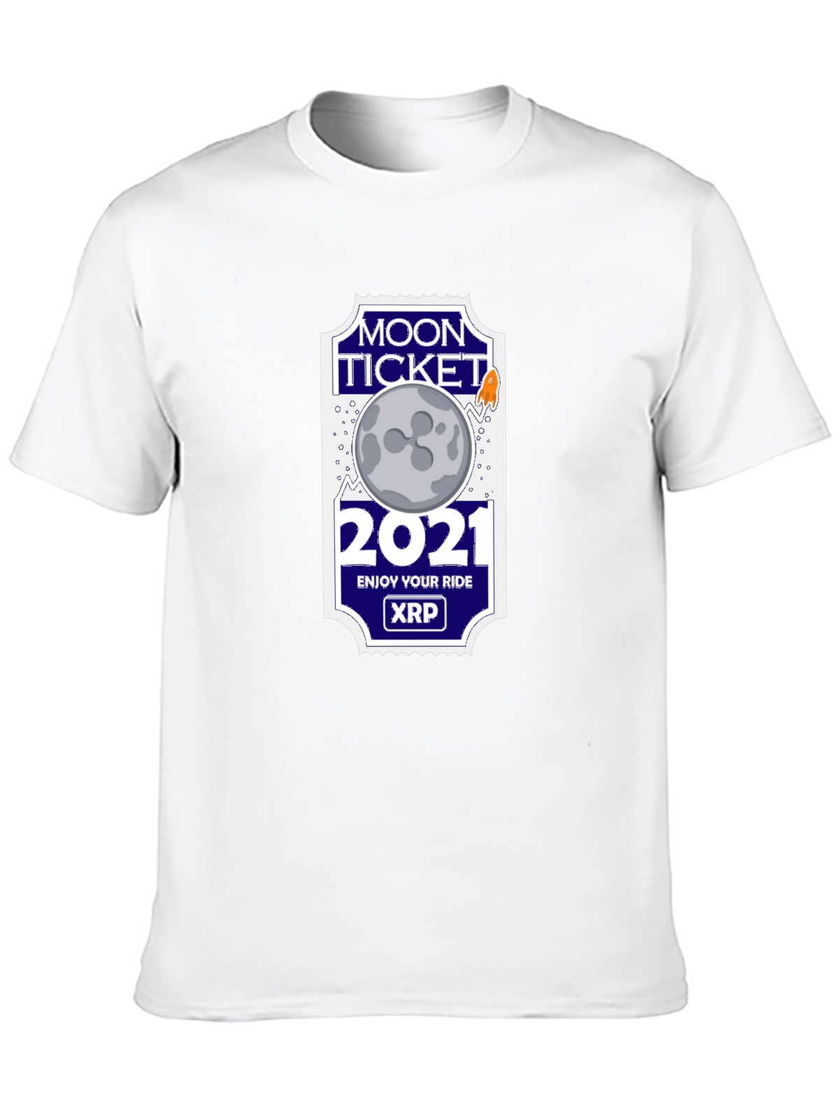Moon Ticket 2021 XRP T-Shirt