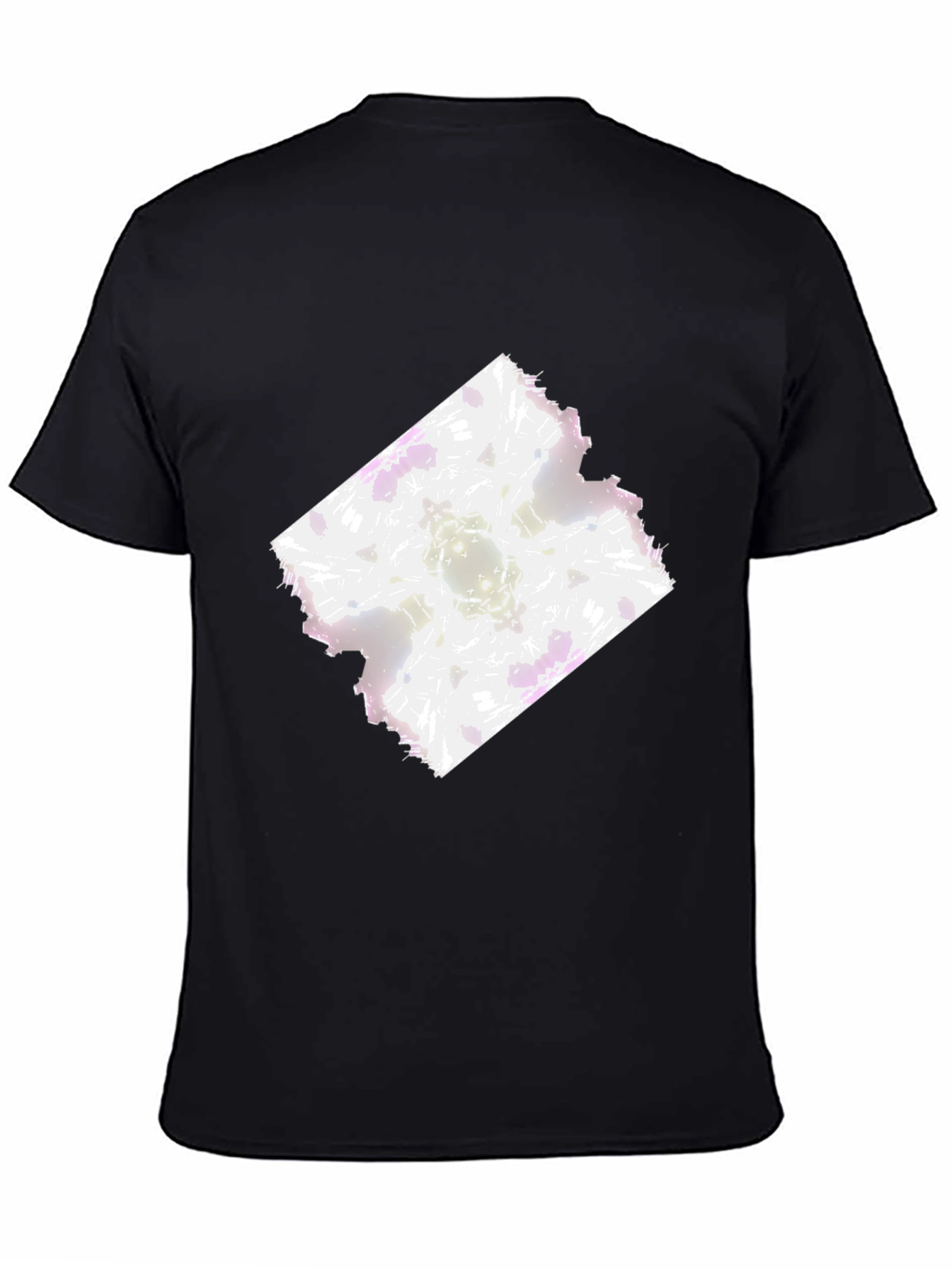 Abstract Art Graphic Tee - Modern Black T-Shirt