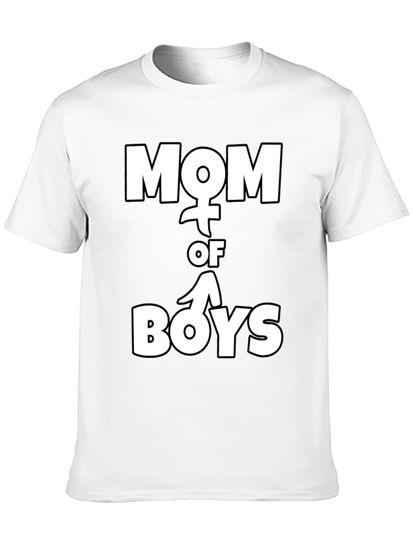 Mom of Boys T-Shirt - Cute & Comfy Tee