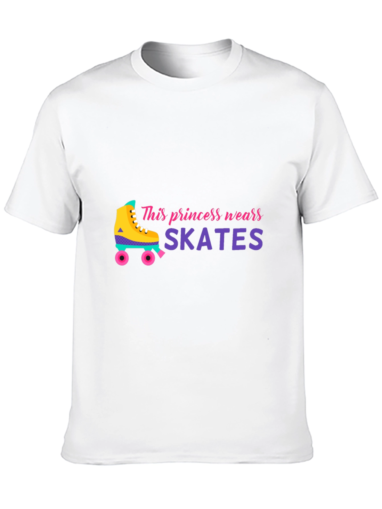 Princess Skates Graphic Tee - Roller Derby Fashion