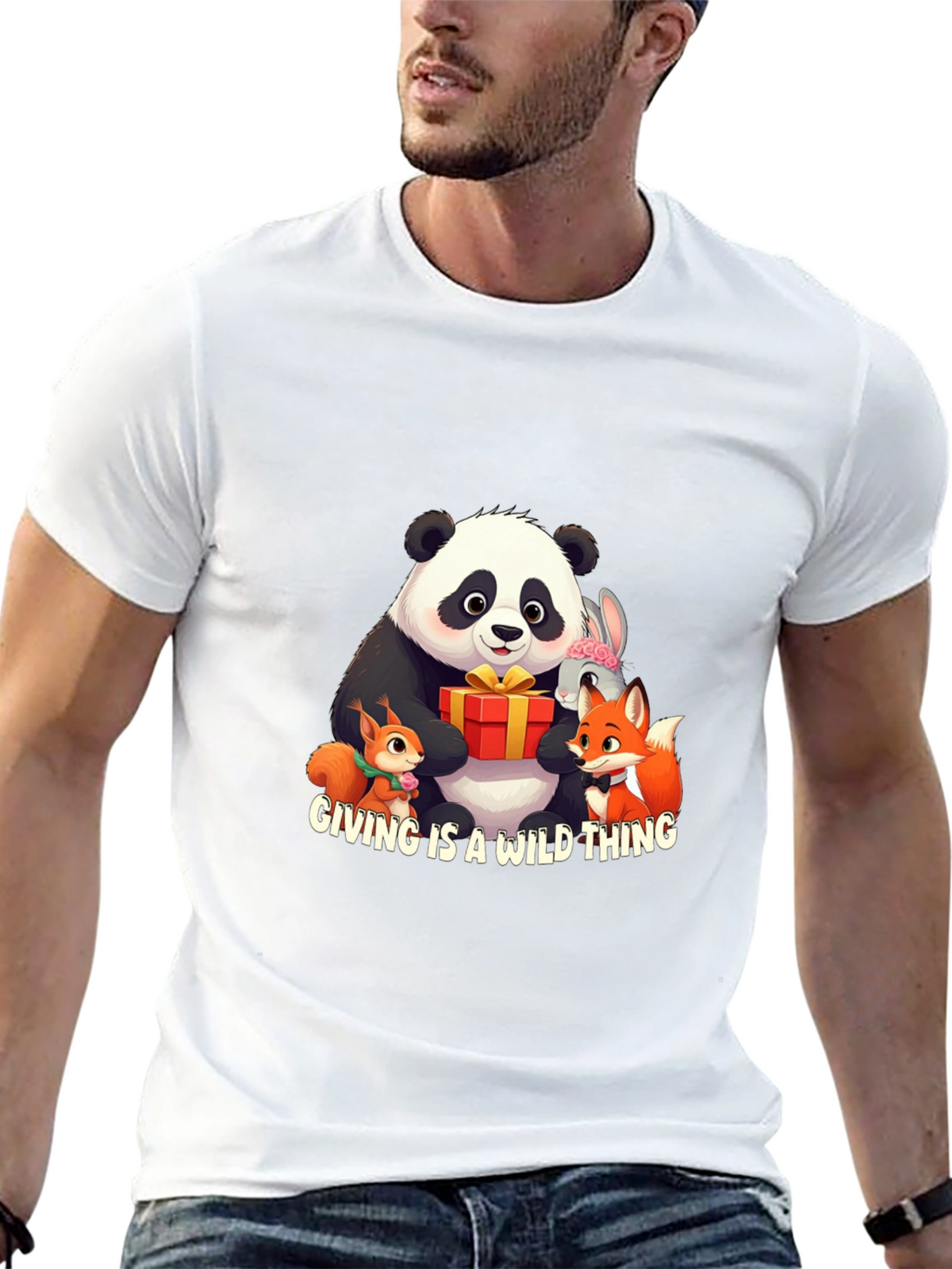 Giving Is A Wild Thing Graphic Tee