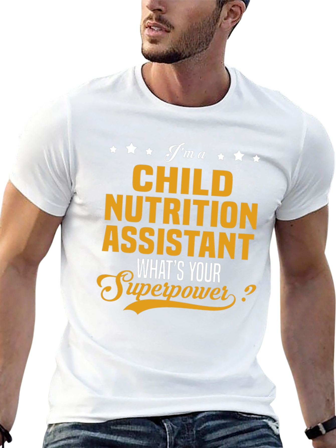 Child Nutrition Assistant Superpower T-Shirt