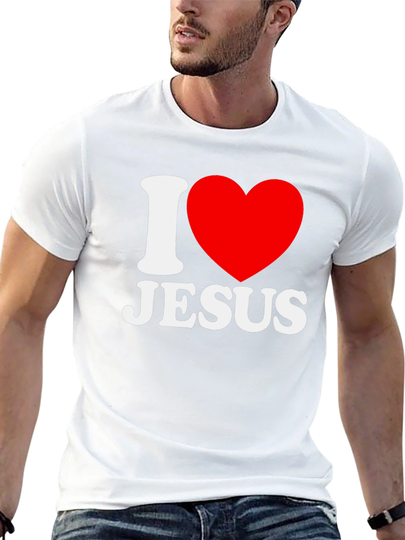 I Heart Jesus T-Shirt - Christian Faith Apparel