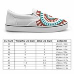 Handmade Custom Pattern Canvas shoes