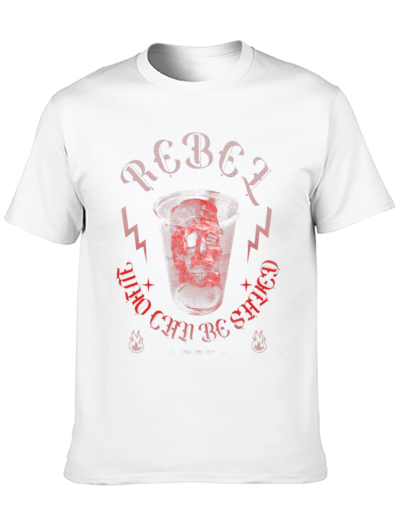 Rebel Skull Graphic Tee - Edgy Streetwear Style
