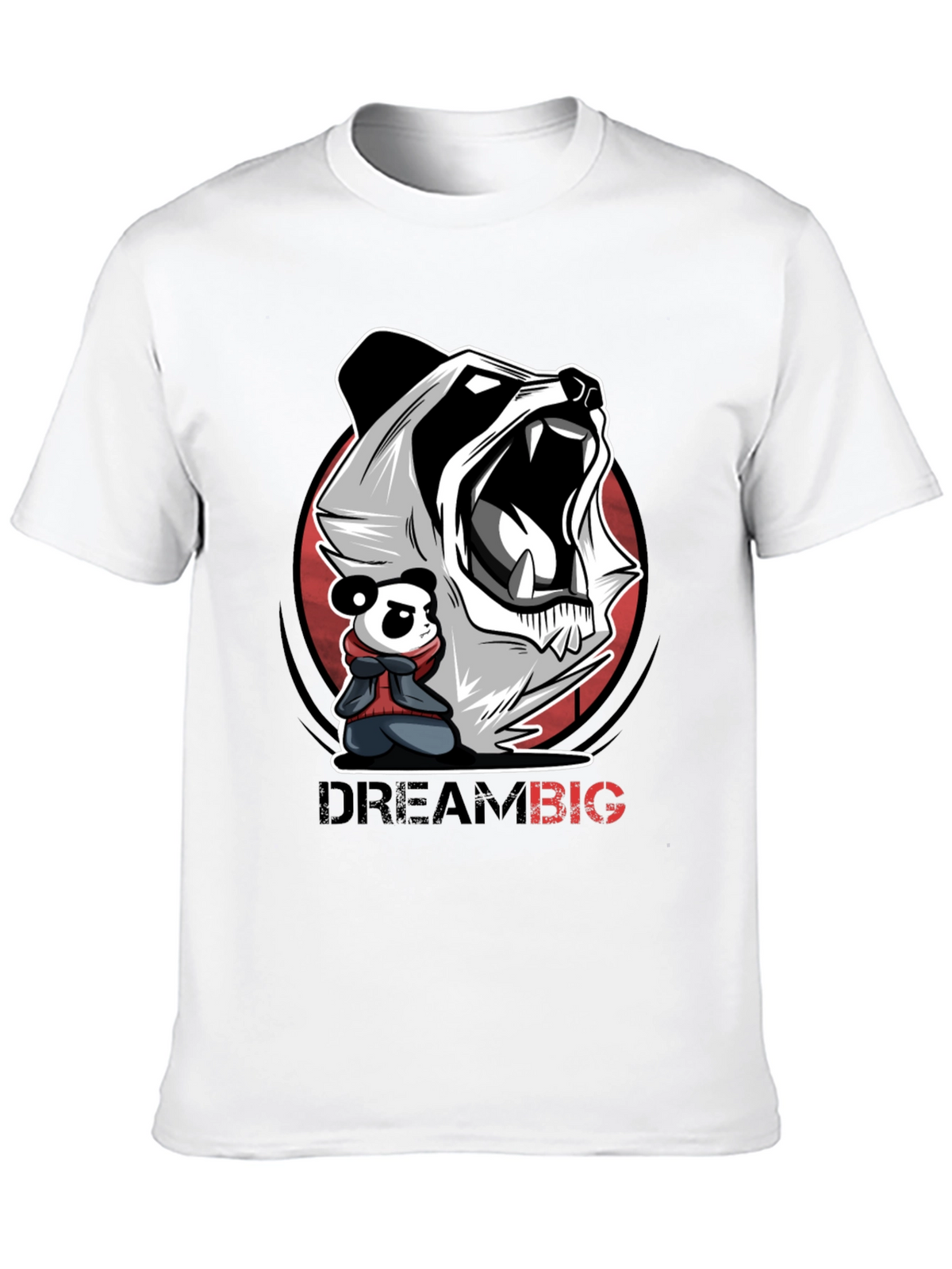 Dream Big Panda Graphic Tee