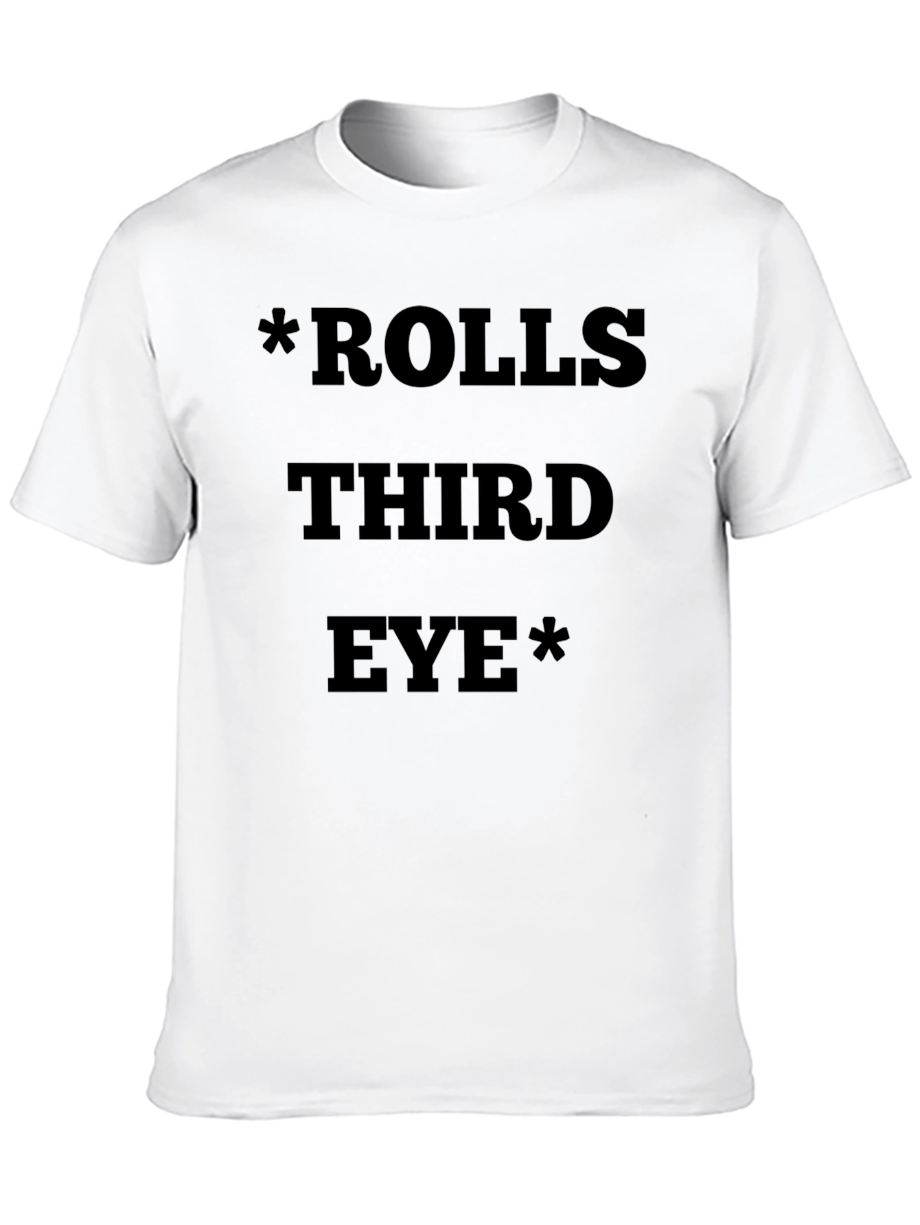 Rolls Third Eye Graphic T-Shirt - Black