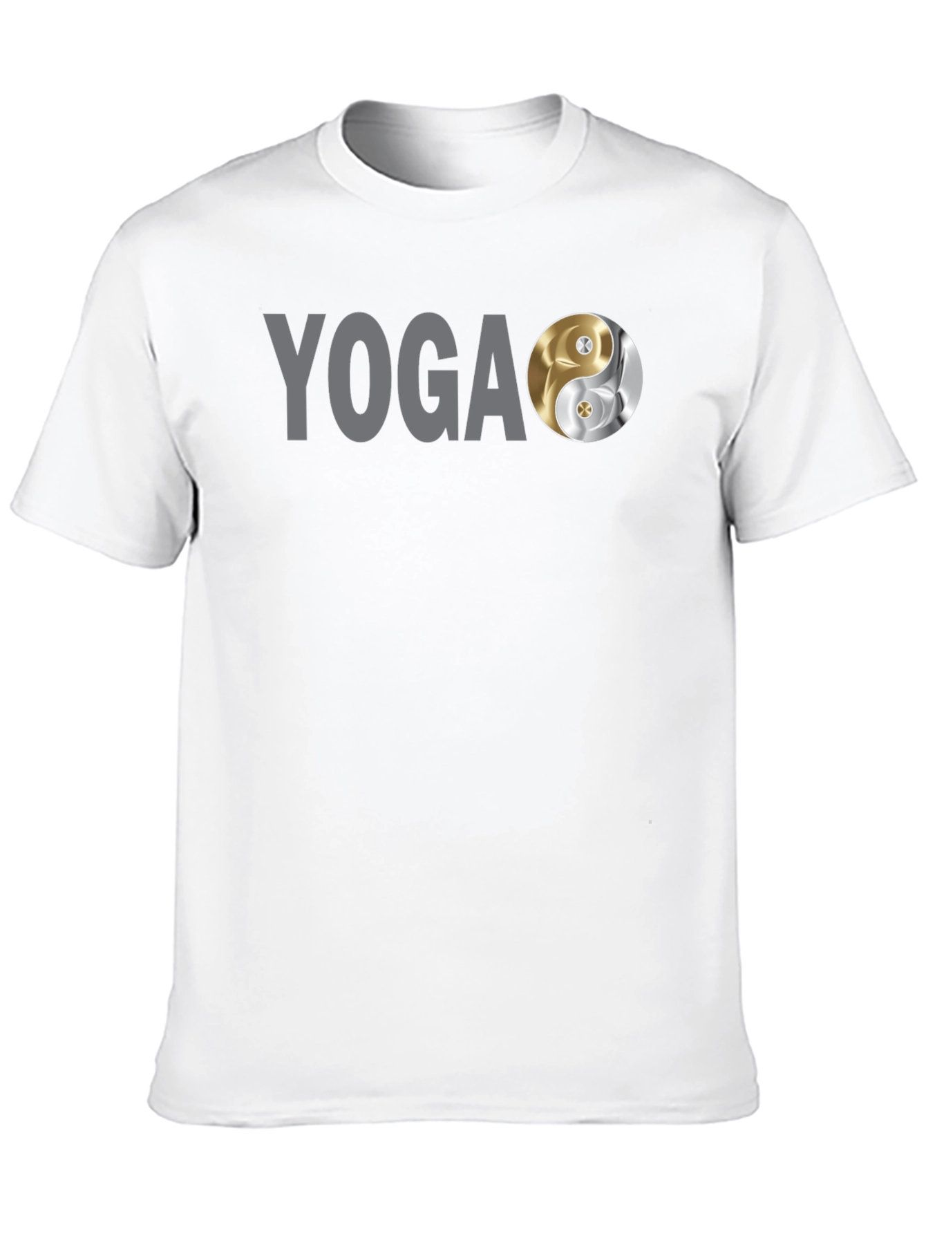 Yin Yang Yoga Graphic Tee - Soft Cotton Blend