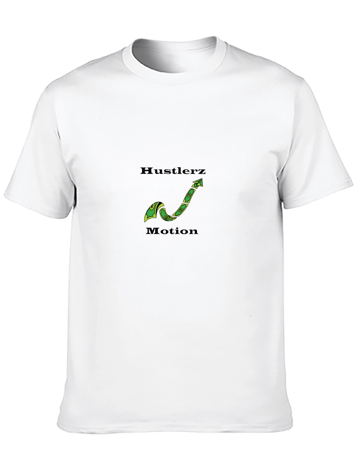 Hustlerz Motion Black T-Shirt