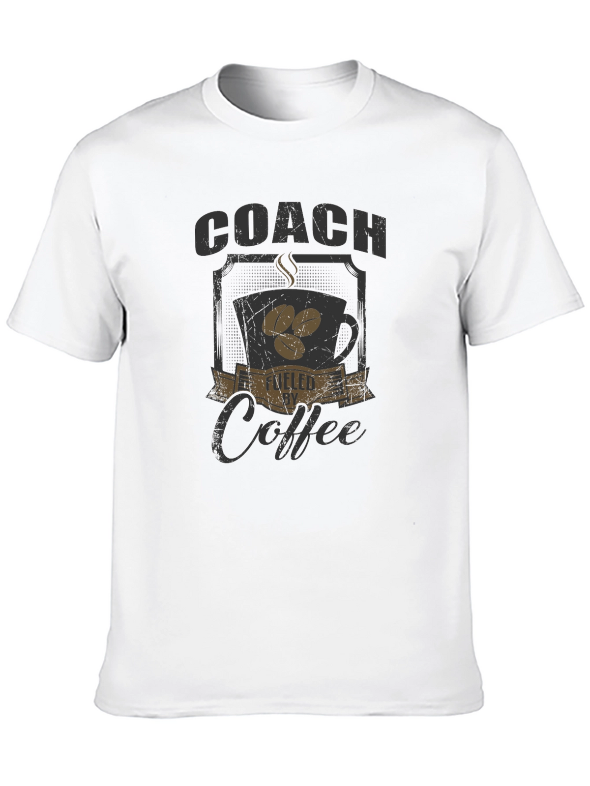 Coach Fueled by Coffee Graphic T-Shirt