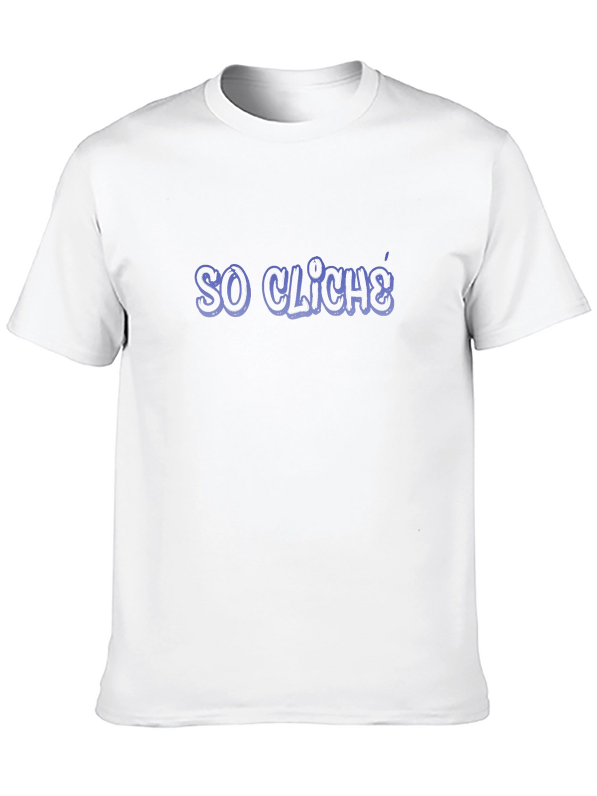 So Cliche Black Graphic Tee