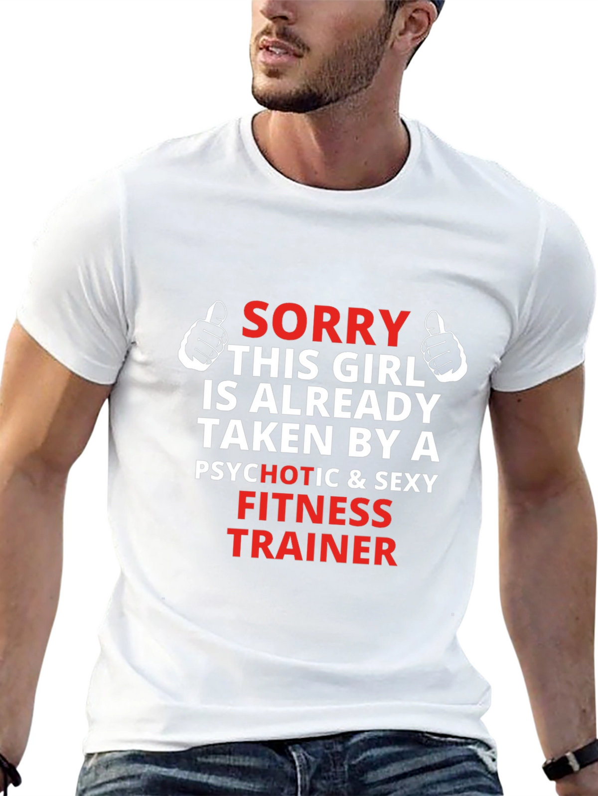 Funny Fitness Trainer Graphic Tee
