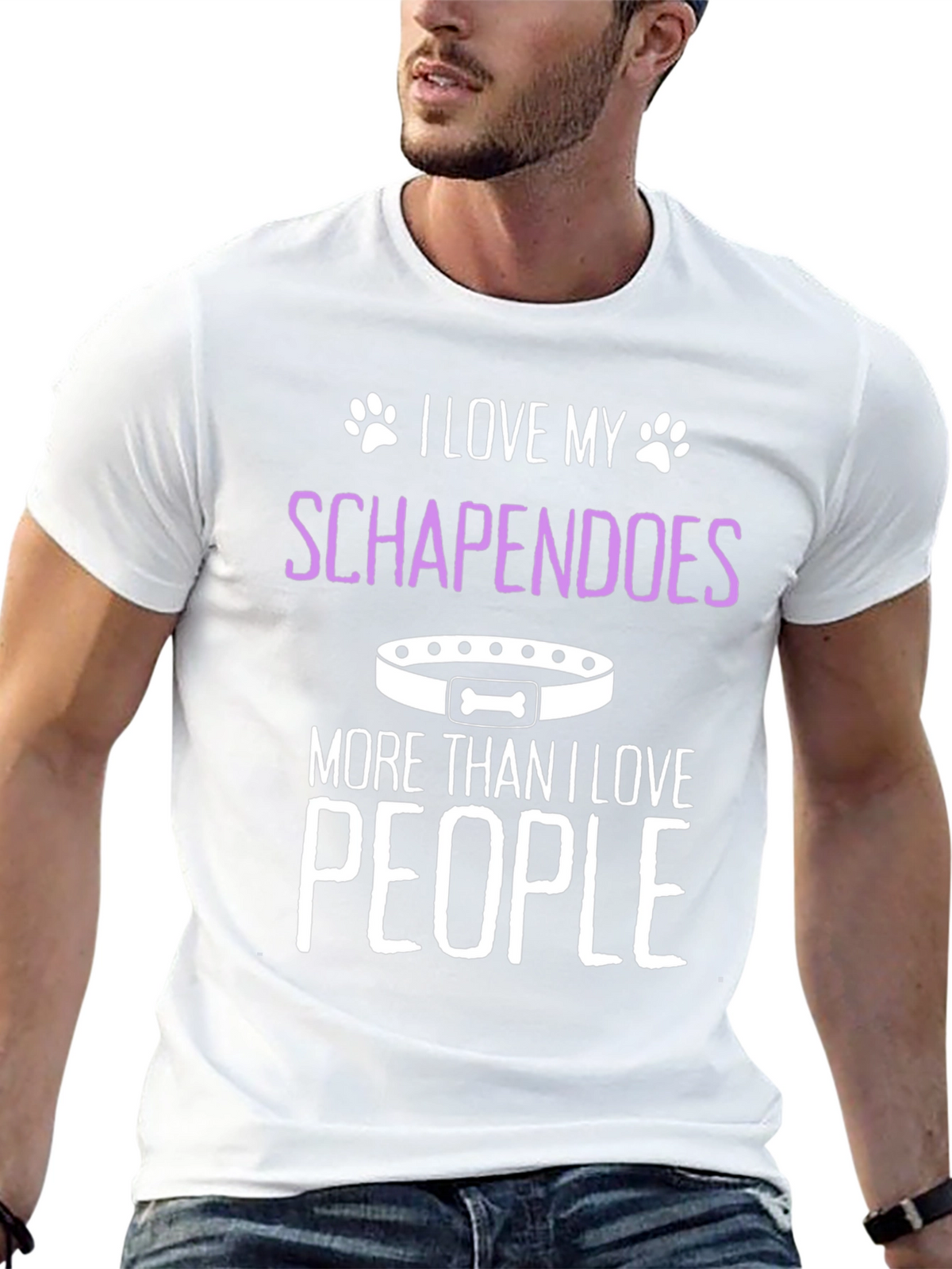 I Love My Schapendoes T-Shirt