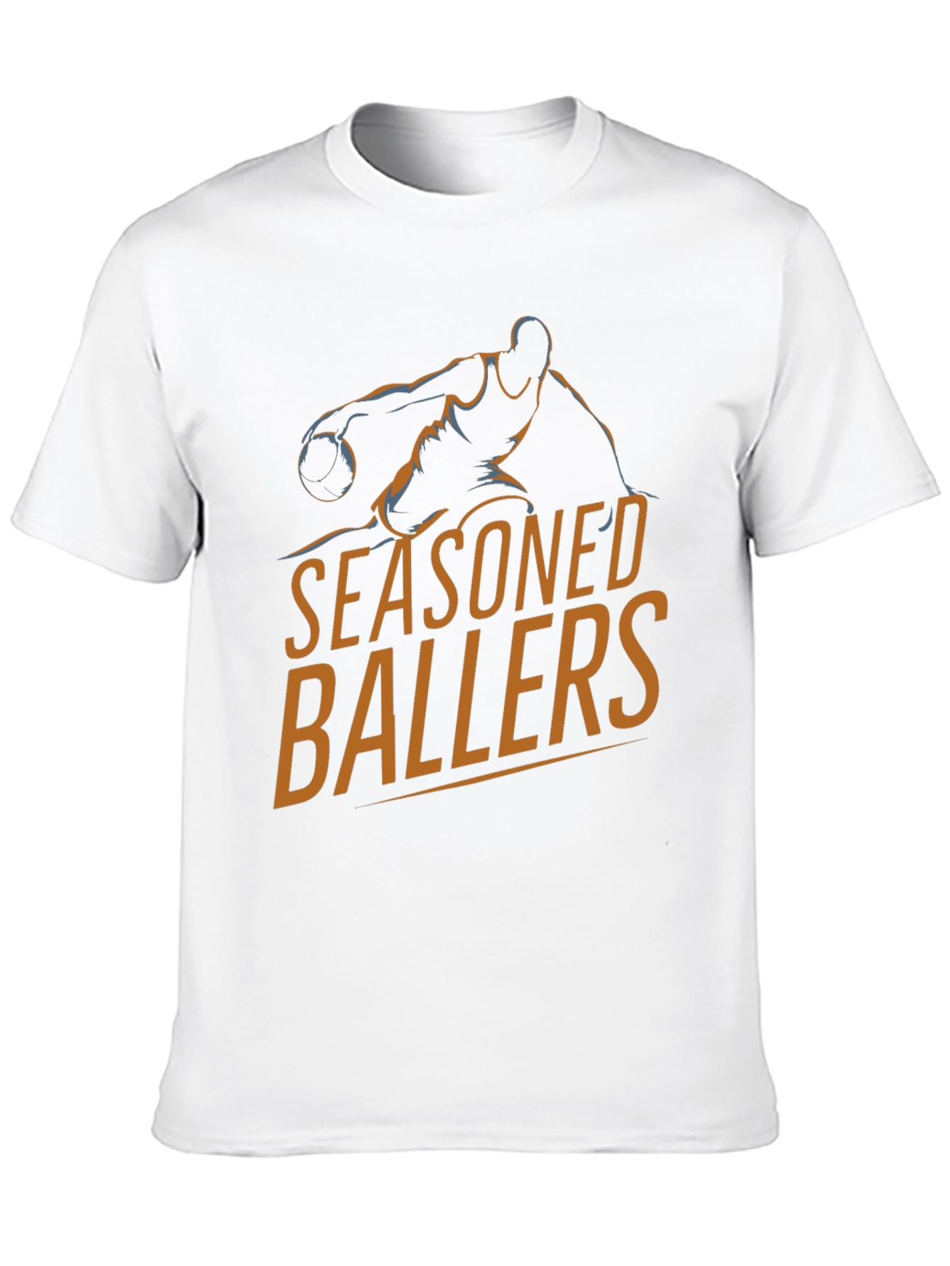 Seasoned Ballers Black Graphic Tee