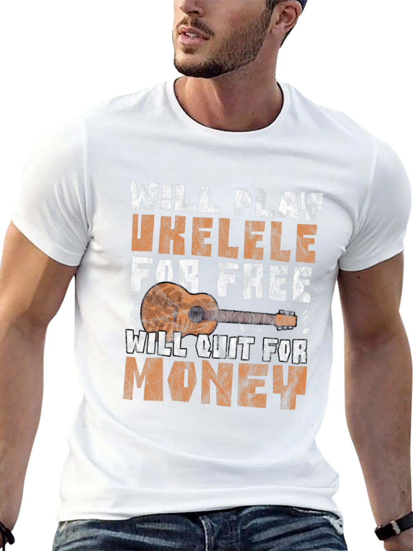 Will Play Ukulele For Free T-Shirt