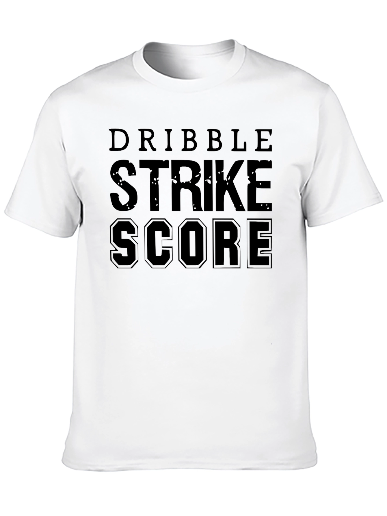 Dribble Strike Score Mens Graphic Tee
