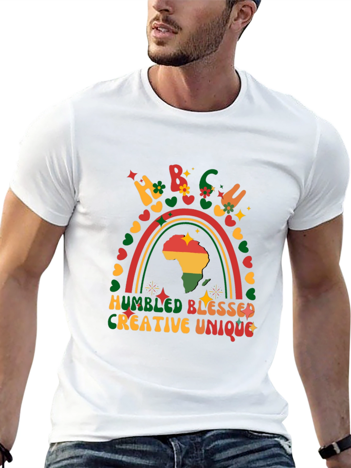 Humbled Blessed Creative Unique Black Pride T-Shirt