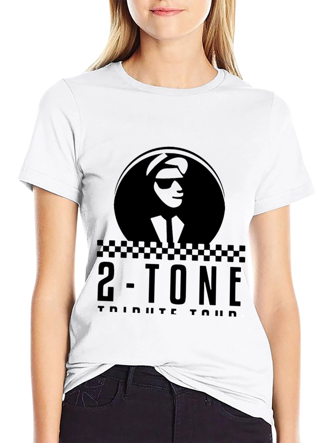 2-Tone Tribute Tour Black Graphic T-Shirt