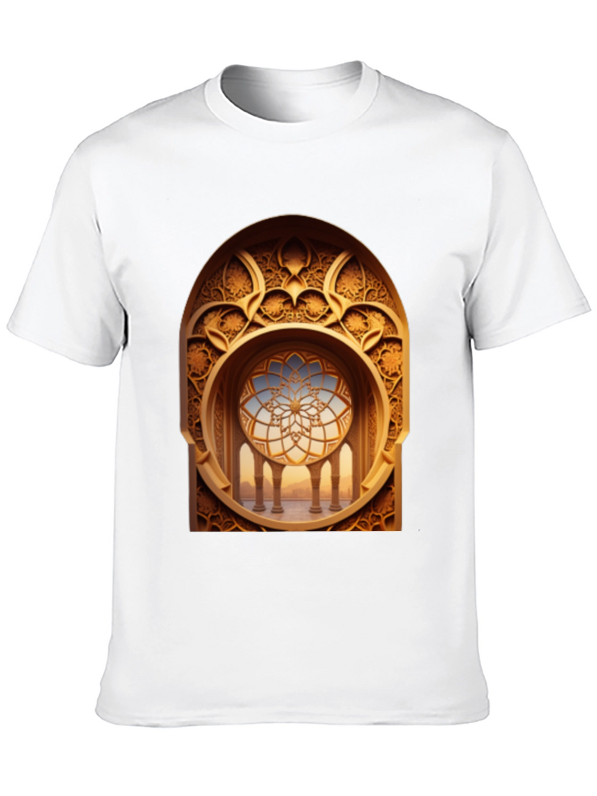 Ornate Window Graphic T-Shirt