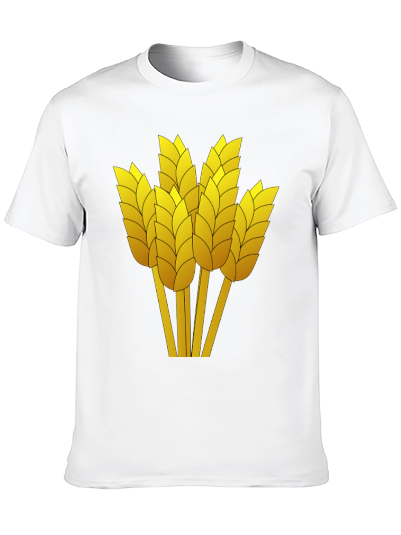 Wheat Graphic Tee - Harvest Season Style