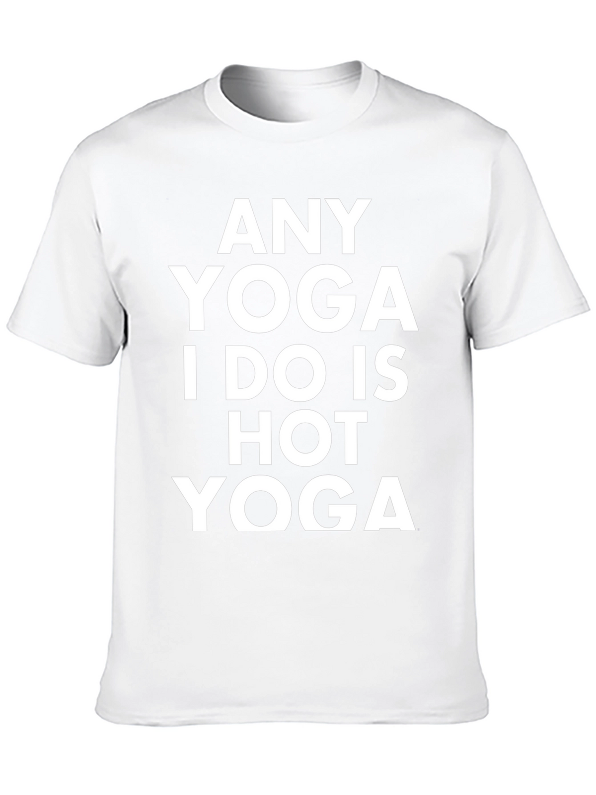 Funny Yoga Graphic Tee - Hot Yoga Design
