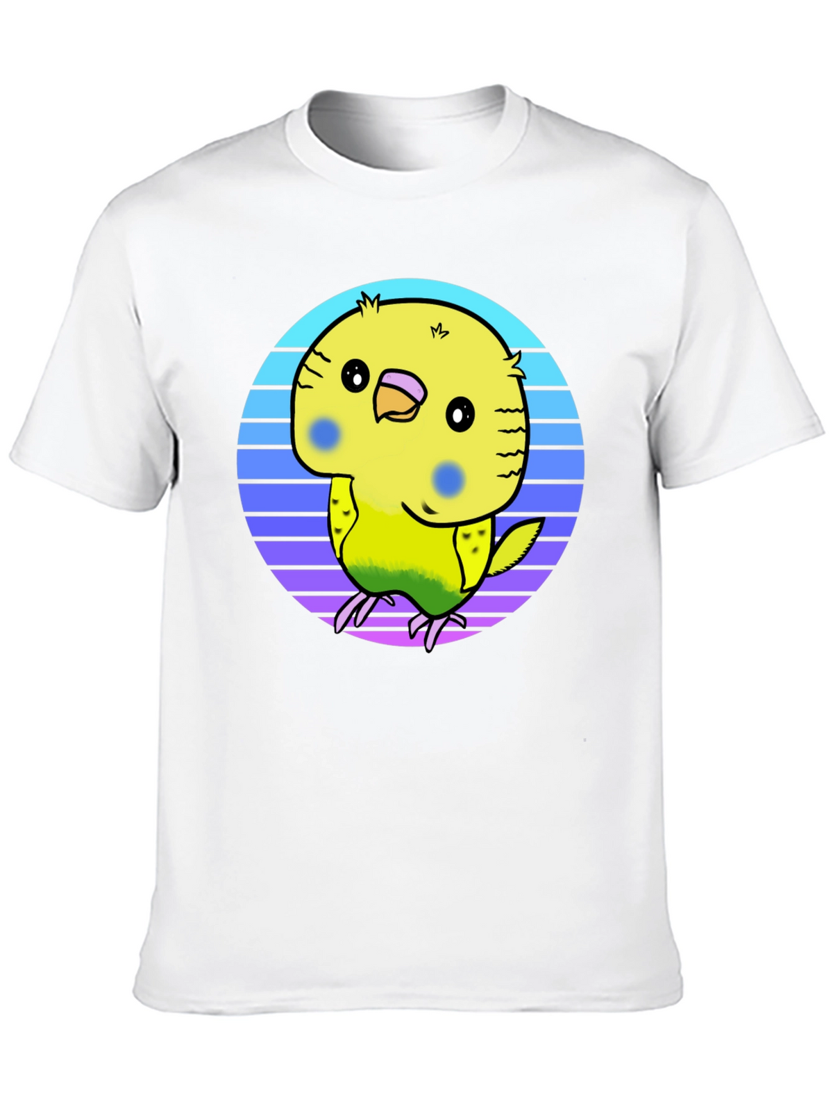 Parakeet Retro T-Shirt