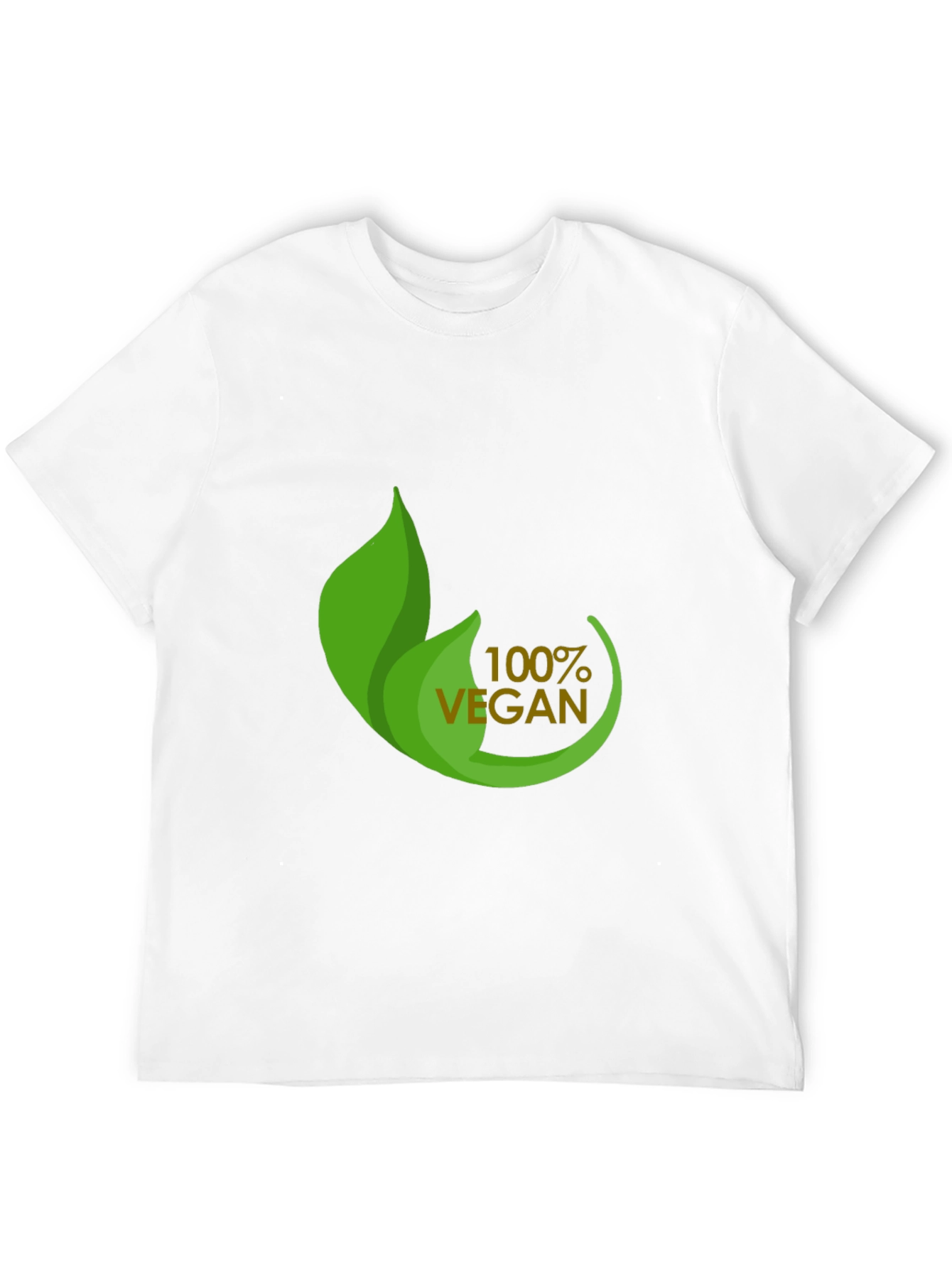 100% Vegan Black T-Shirt - Eco-Friendly Fashion