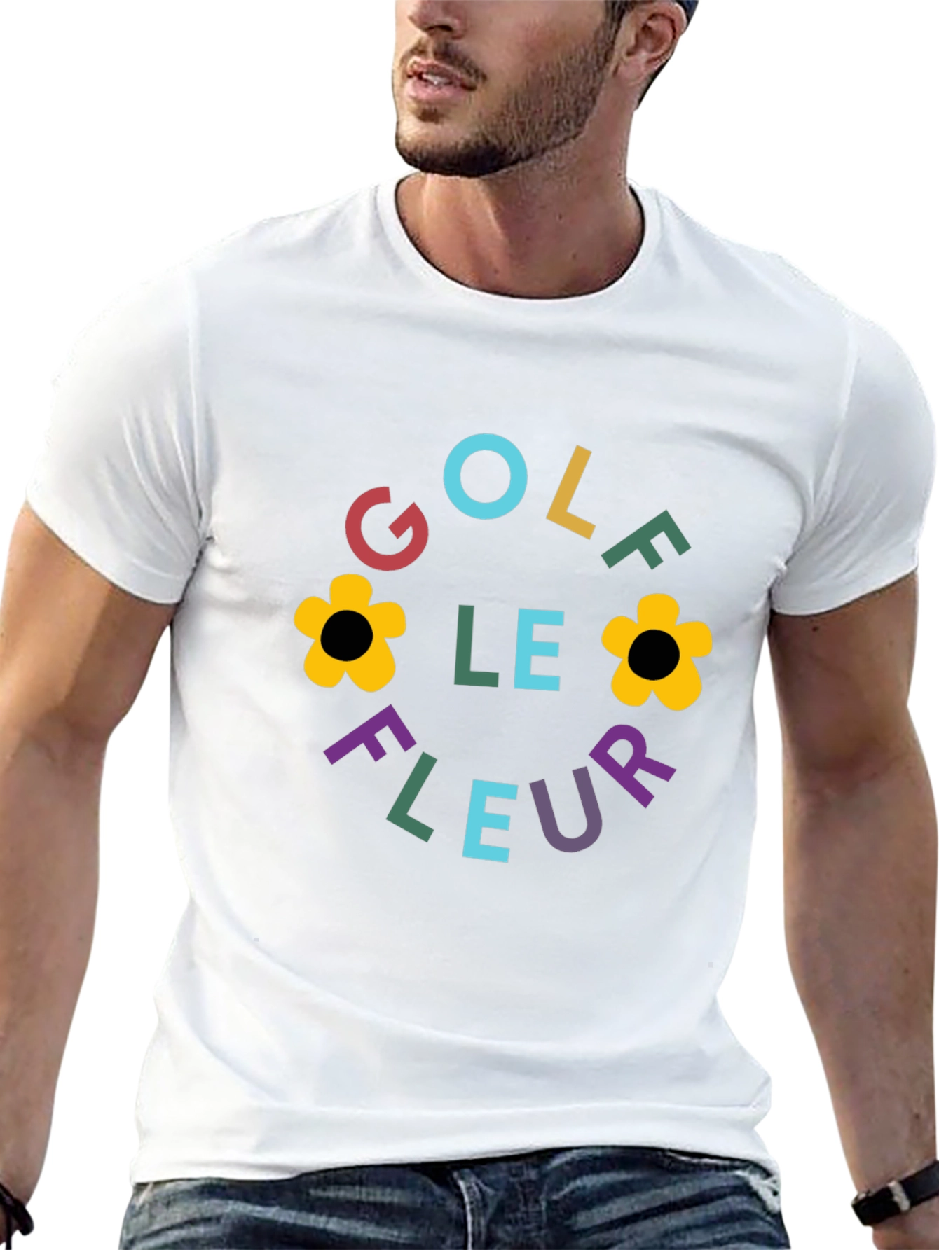 Golf Le Fleur Graphic Black T-Shirt