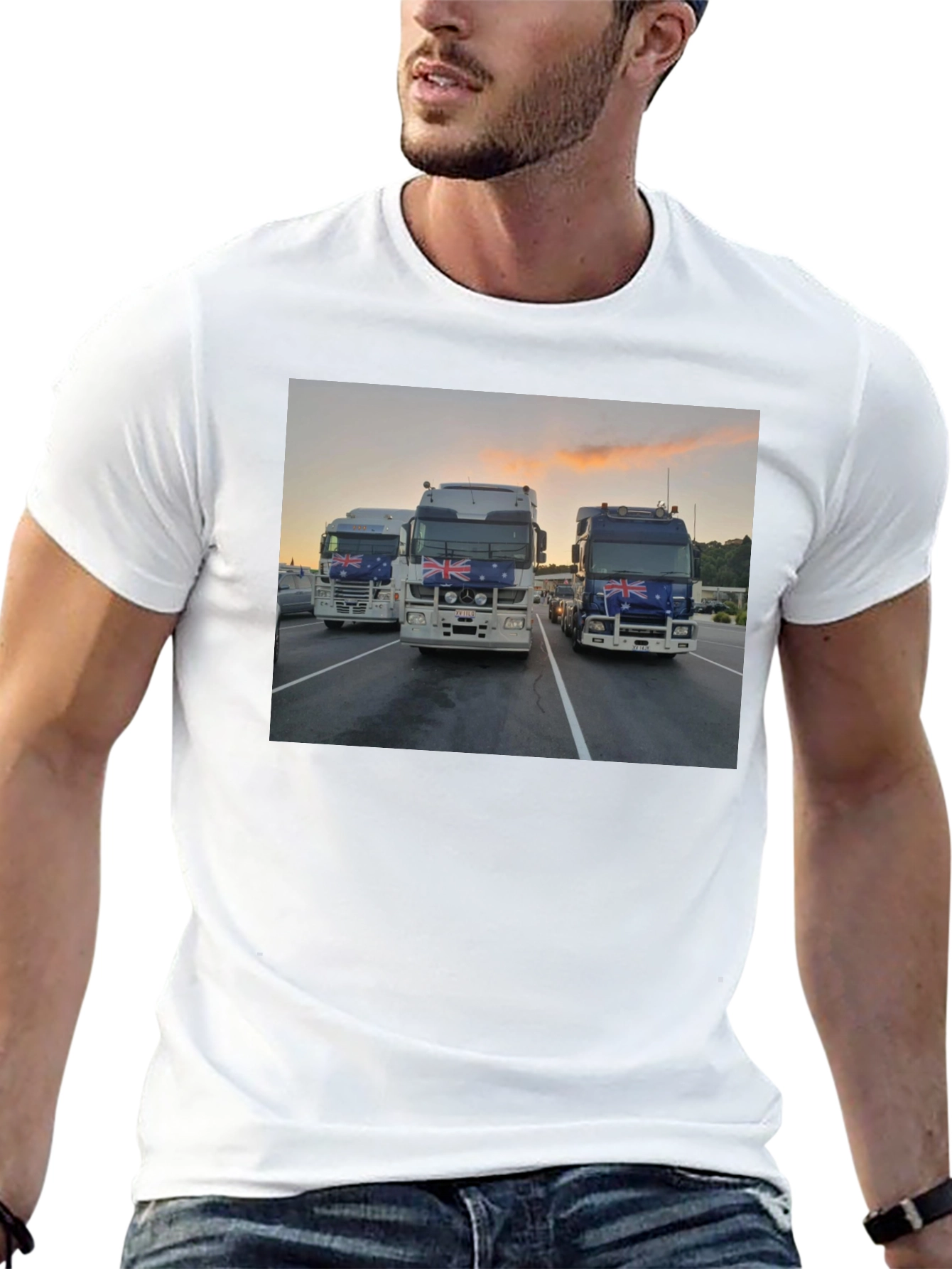 Trucks Graphic Black T-Shirt