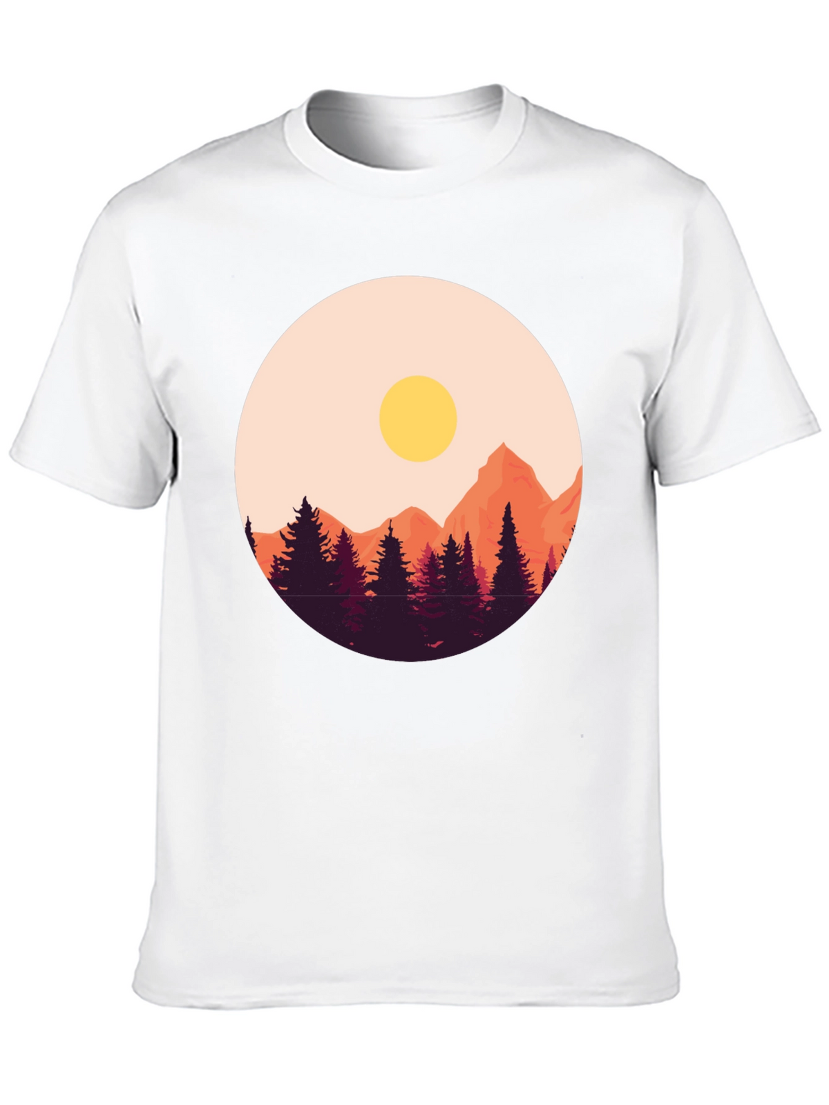 Mountain Graphic T-Shirt - Nature Inspired Tee