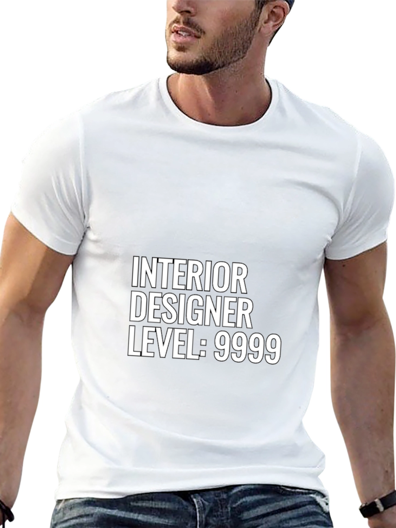 Interior Designer Level 9999 Black T-Shirt