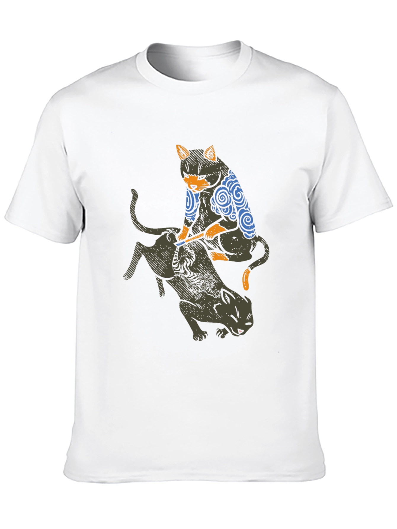 Tattoo Cat Graphic Tee