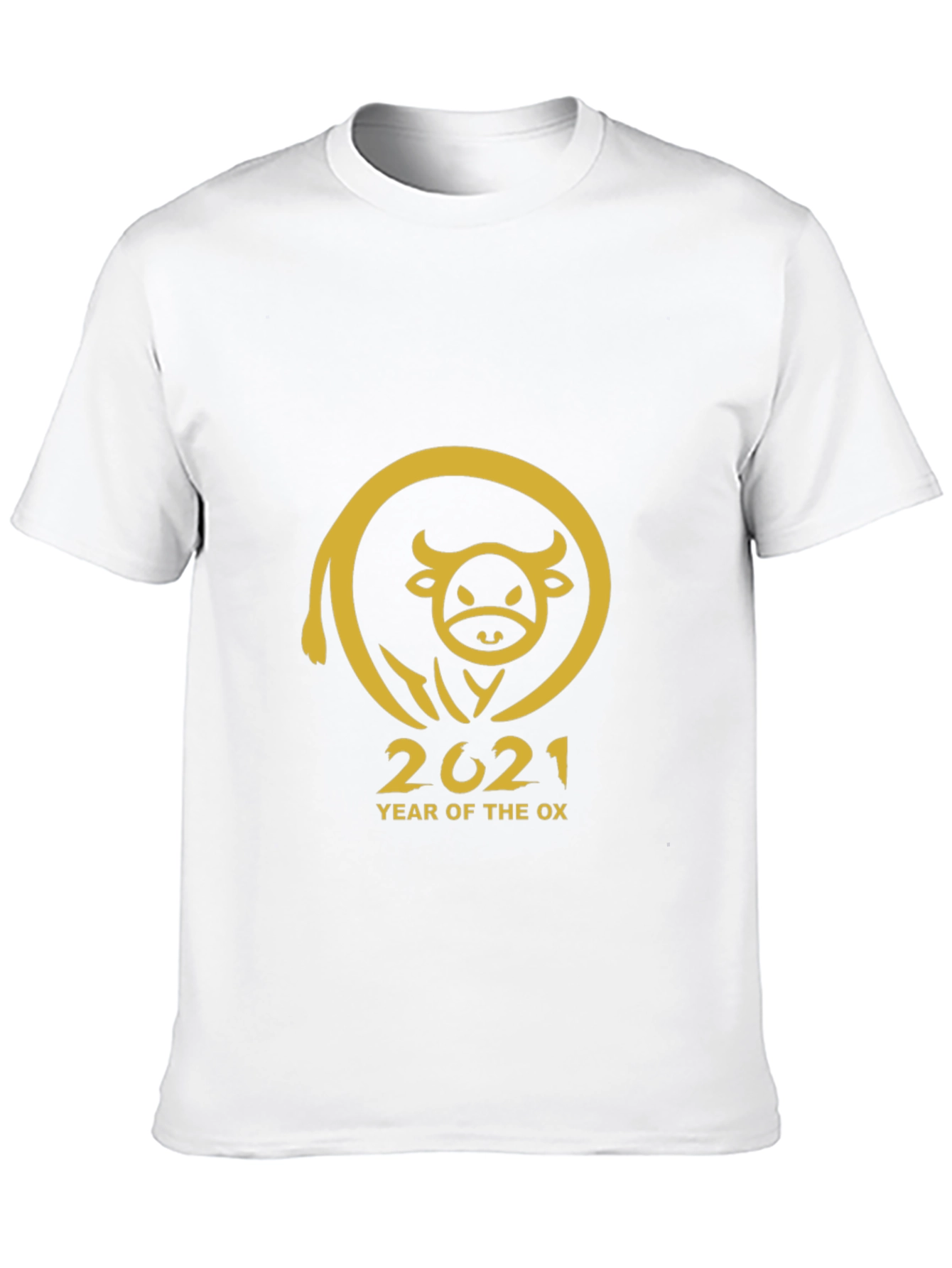 Year of the Ox 2021 Black T-Shirt