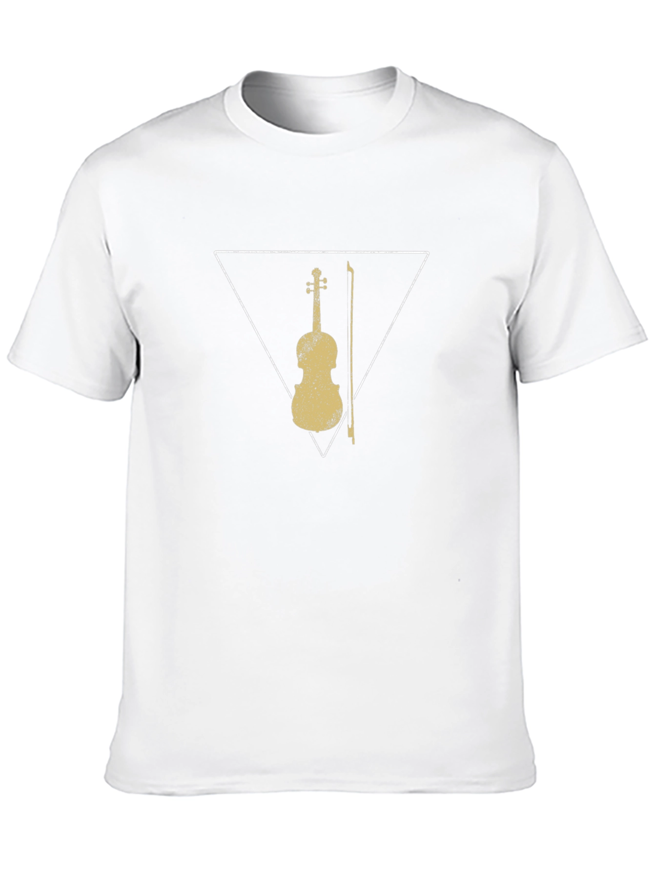 Violin Graphic Tee - Music Lovers Shirt