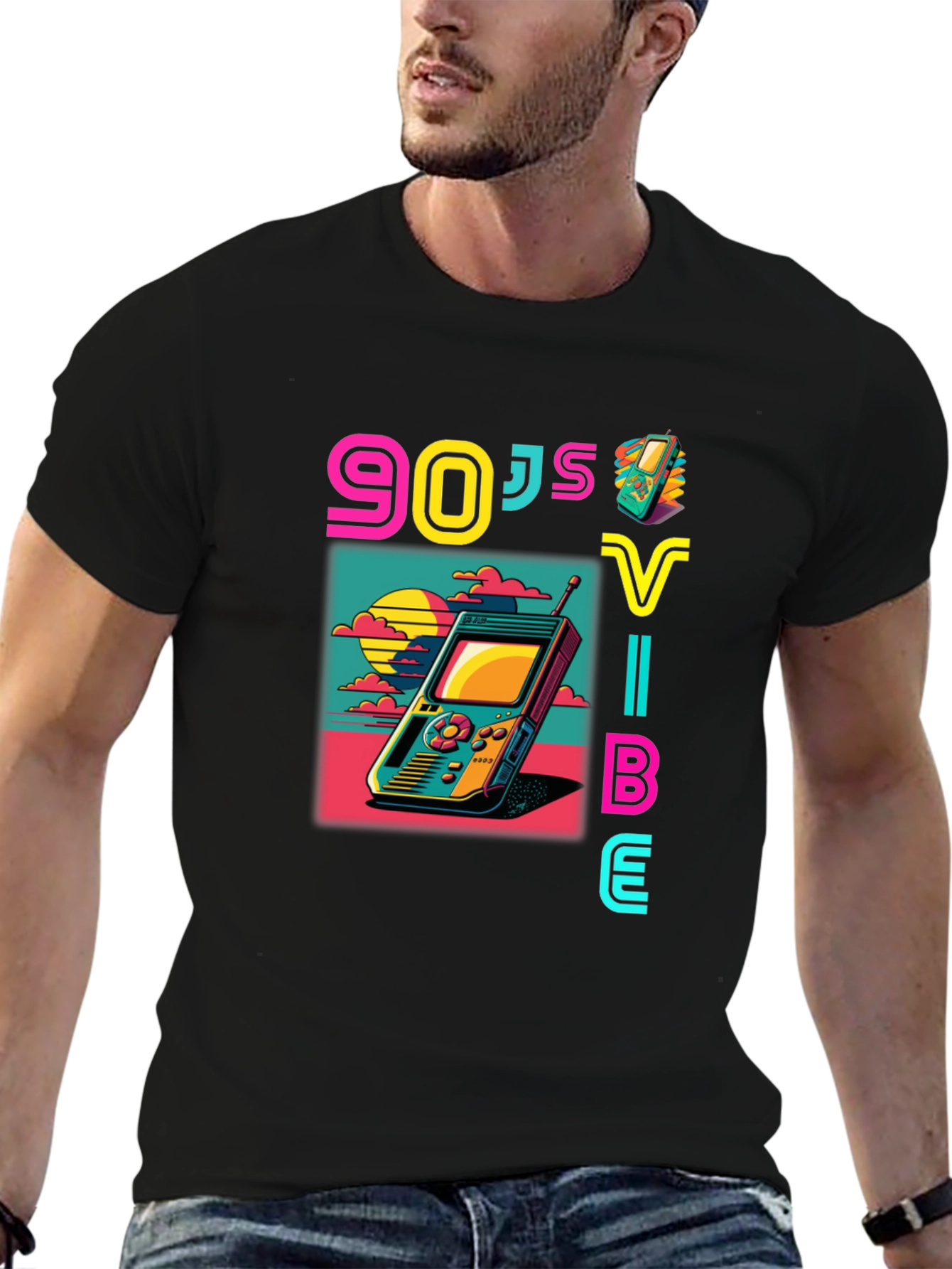 90s Vibe Retro Graphic T-Shirt