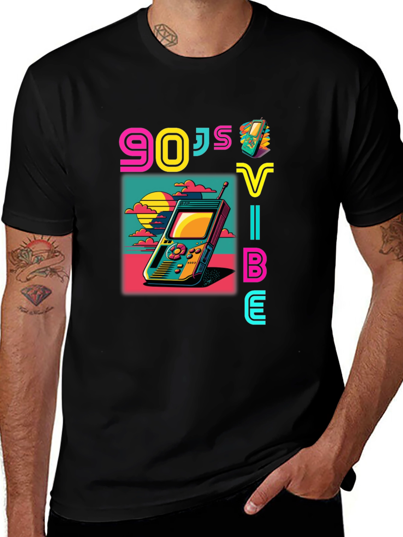 90s Vibe Retro Graphic T-Shirt