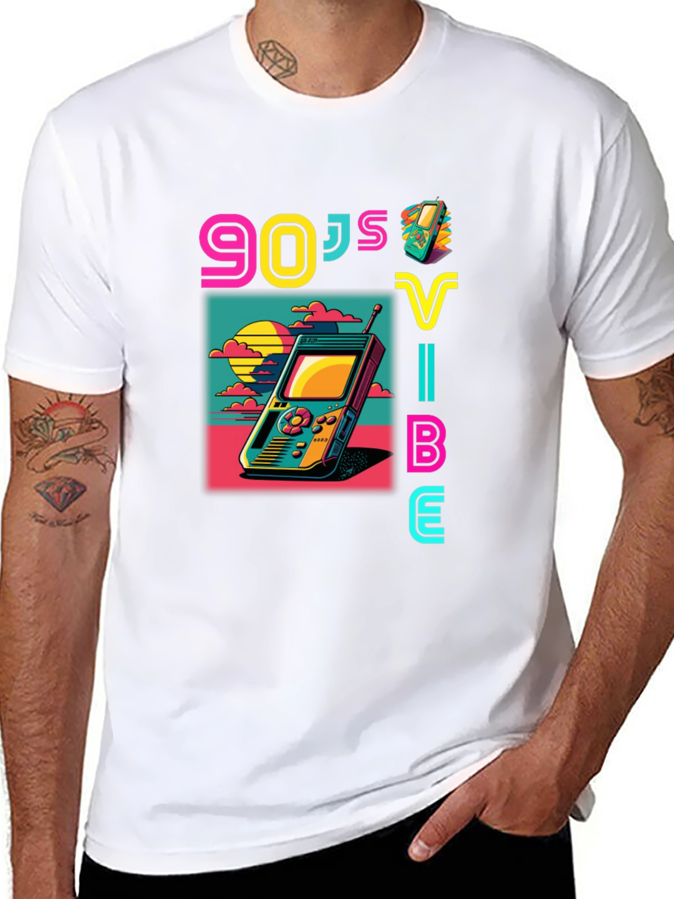 90s Vibe Retro Graphic T-Shirt