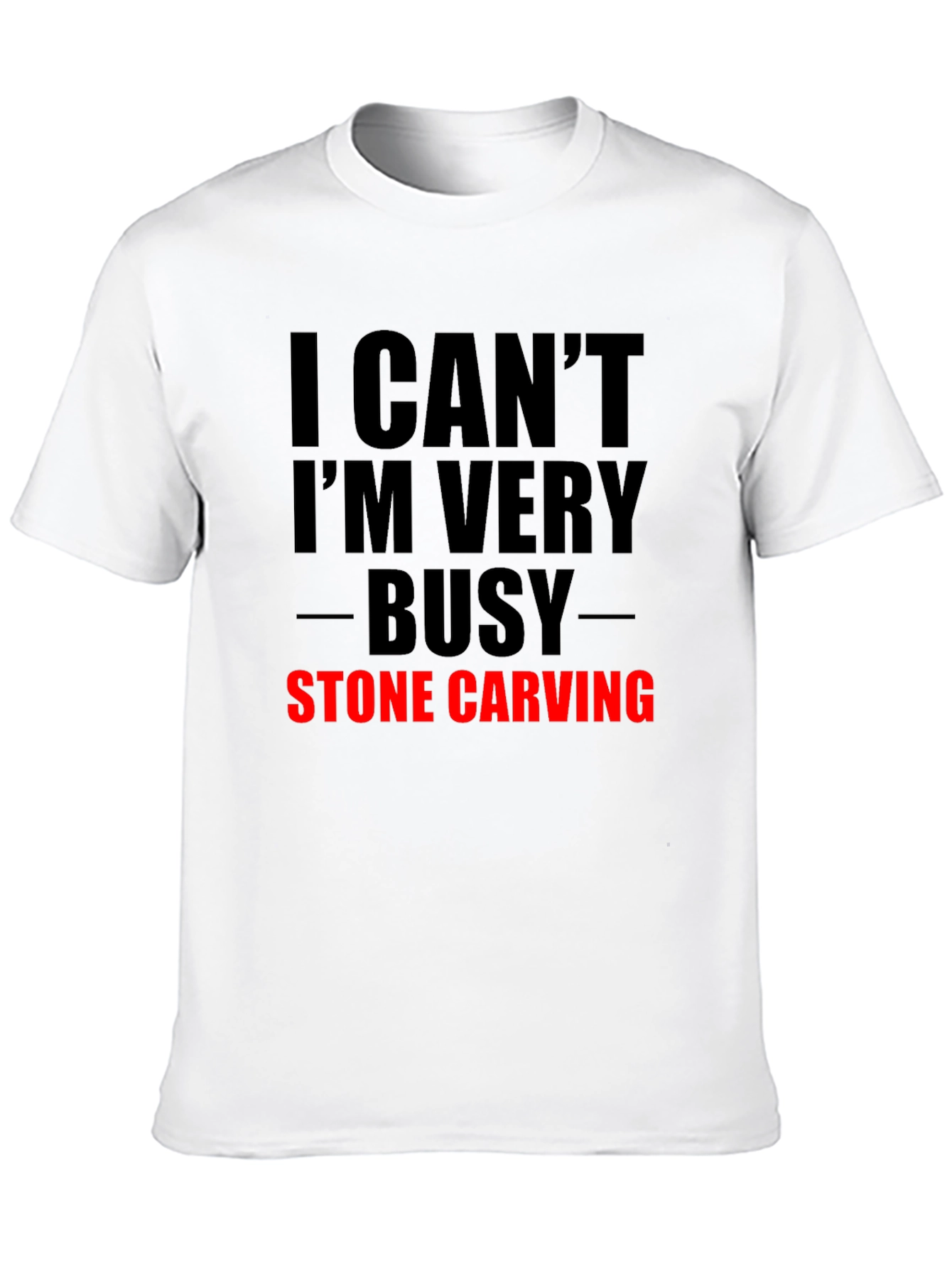Busy Stone Carving T-Shirt