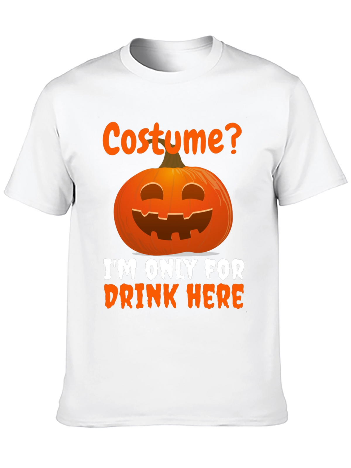 Halloween Costume Drink Here T-Shirt