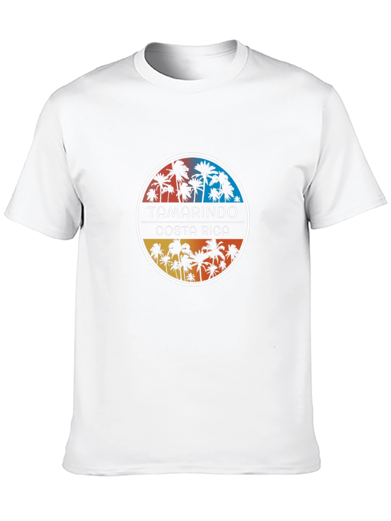 Tamarindo Costa Rica Palm Tree Graphic T-Shirt