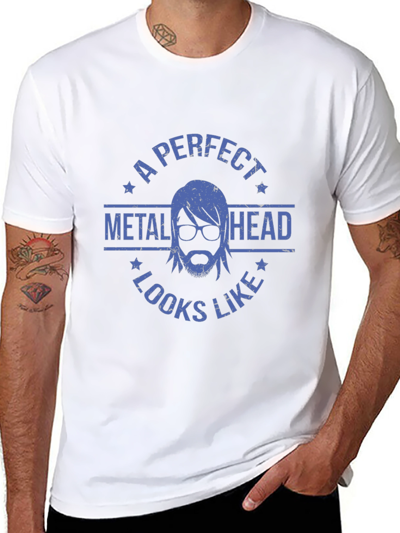 A Perfect Metal Head T-Shirt - Black