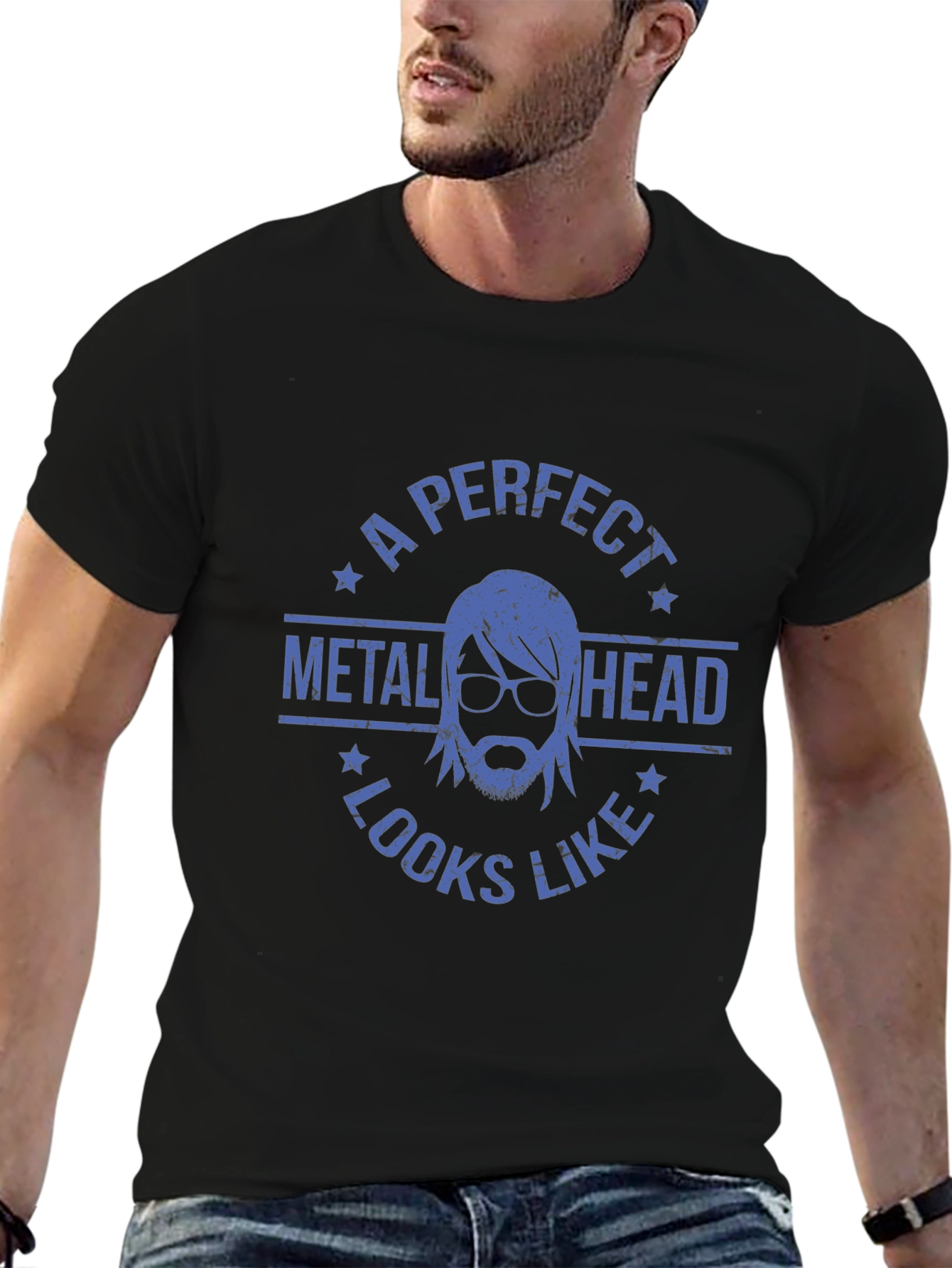 A Perfect Metal Head T-Shirt - Black