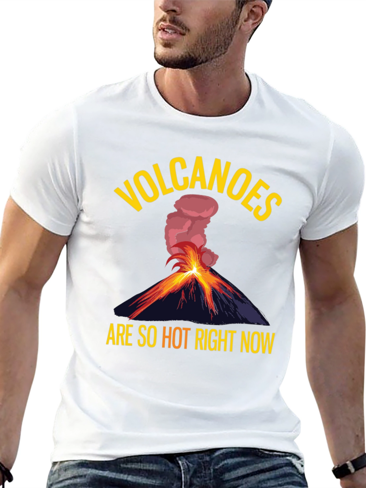 Volcanoes Are So Hot Right Now Graphic Tee