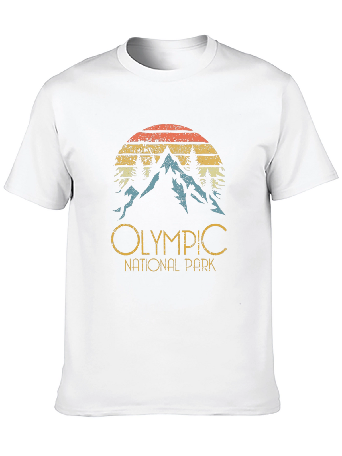 Olympic National Park Retro Graphic Tee